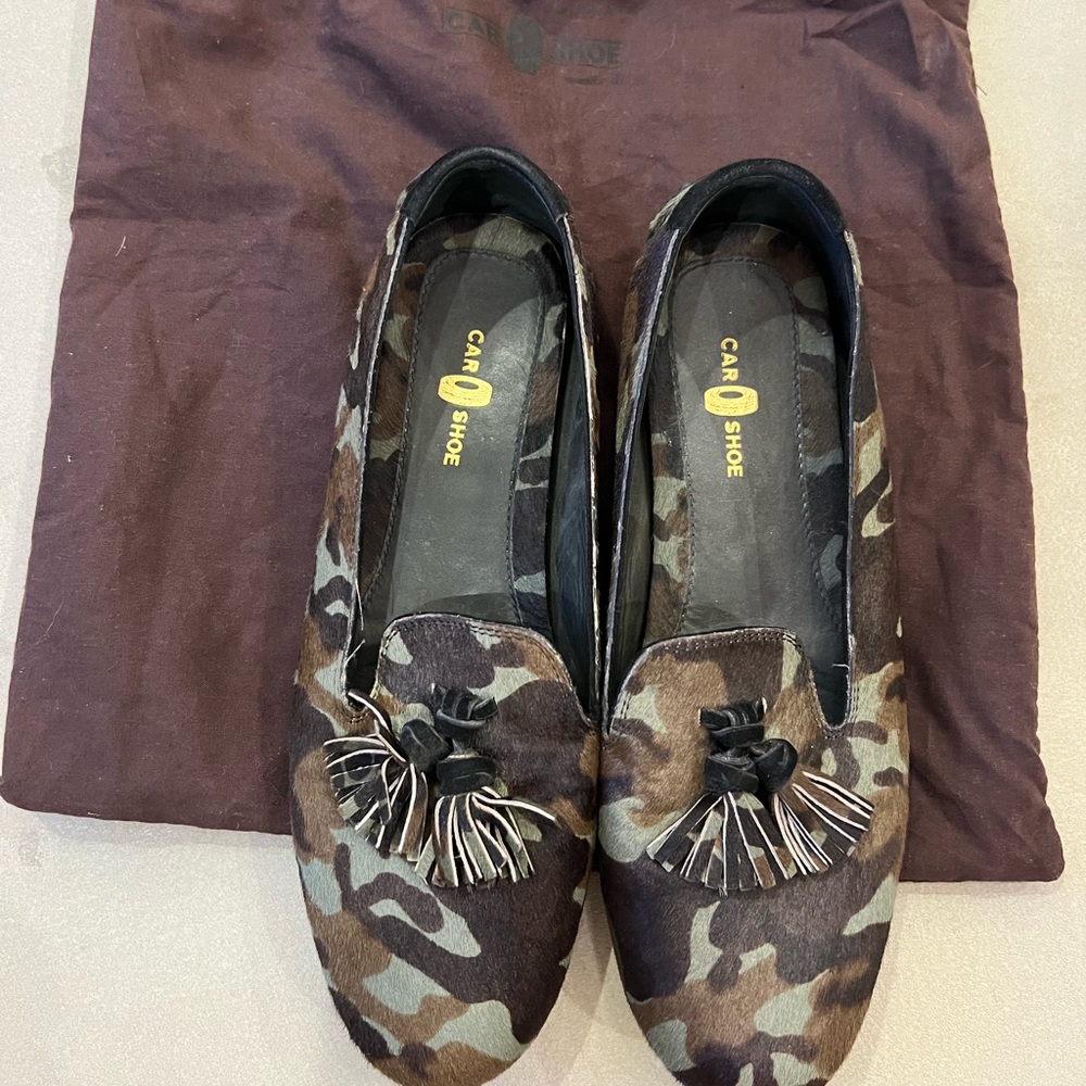 Camo Pony Hair Shoe by Car Shoe